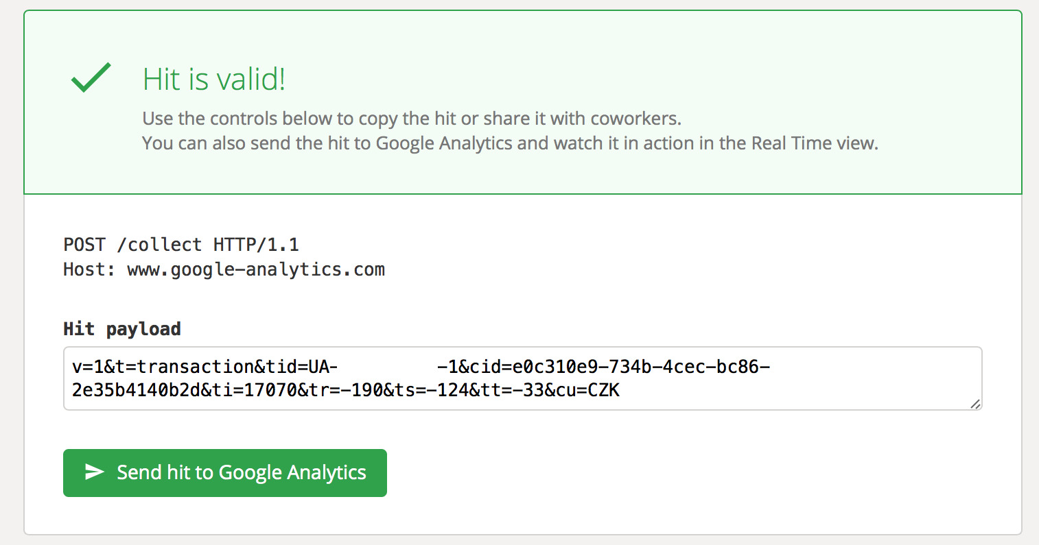 Ověření Google Hit